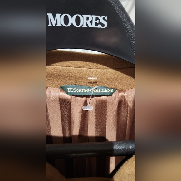 Tessuto Italian Cashmere Blend unisex Vintage Coat - Picture 8 of 10